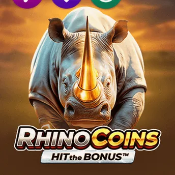 Kolikkopeli Rhino Coins Hit the Bonus studiolta Playson – Eurojackpot